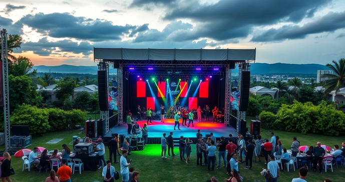 Locação de palco para eventos: como escolher a melhor opção para sua festa