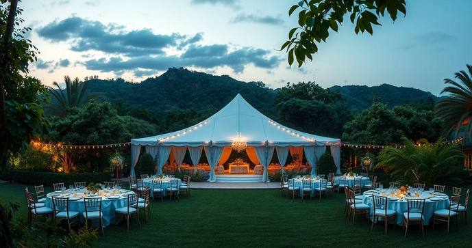 Tenda para eventos: como escolher a ideal para sua ocasião
