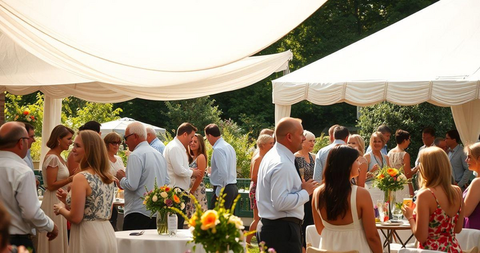 Locação de tendas para eventos: como escolher a opção ideal para sua festa