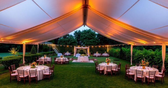 Locação de tendas para eventos: como escolher a melhor opção para sua festa