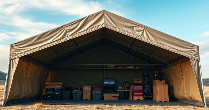 Tenda para Armazenagem: Proteja Seus Objetos