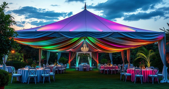 Tenda para eventos: como escolher a ideal para sua ocasião especial
