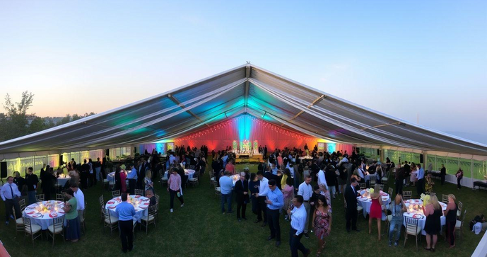 Onde comprar tenda para eventos e garantir conforto e segurança